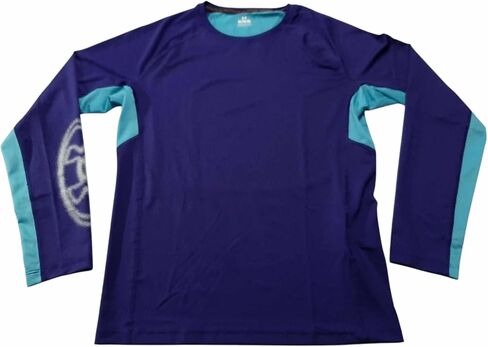 Under Armour Men's HeatGear Compression Long Sleeve T-Shirt XL Purple/Blue in Saudi Arabia