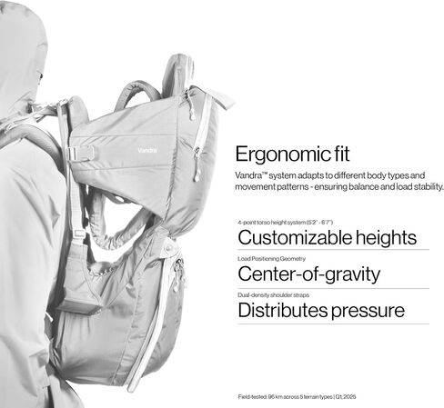 Vandra ™ Forest - حقيبة ظهر Baby Baby Carrier الاسكندنافية - إطار القلاع الصلب الجاذبية - Nest Chid in Saudi Arabia