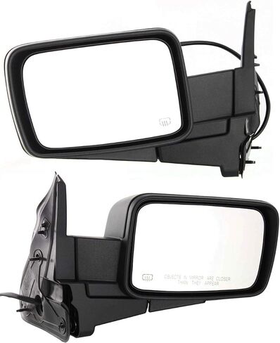 Kool Vue Side Power Power مرآة مسخنة لجيب قائد جيب 2006-2010 بدون طلاء الذاكرة in Saudi Arabia