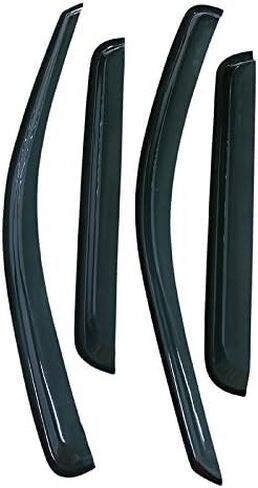 4pcs Original Shatterproof Side Window Wind Deflectors for Jeep Cherokee 14-23,Tape On Rain Guard Sets,Nice Looking Window Visor for Cars,Vent Deflector for 2014-2023 Jeep Cherokee 94981 in Kuwait