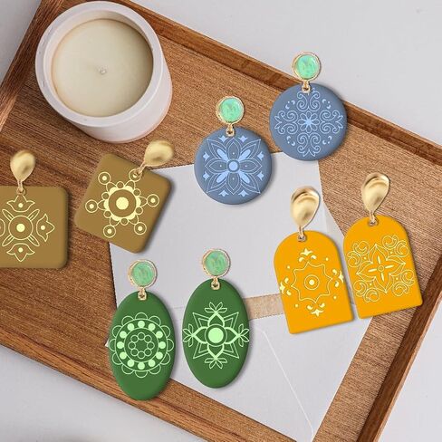 CHGCRAFT Bubbles Silicone Clay Texture Mat Silicone Texture Stamps Clay Modeling Pattern Pad for DIY Clay Jewelry Earrings Clay Mat Stamps for Decorative Card Making in Kuwait