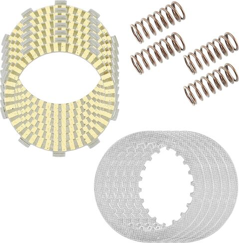 Caltric Clutch Friction Steel Plates Kit compatible with Honda TRX420FM FM1 FM2 Rancher 420 2007-2020 / TRX500FPE Foreman 500 4x4 2012 2013 in Saudi Arabia