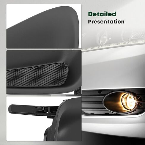 YHTAUTO Fog Light Cover Fits Toyota Corolla 2011-2013 L4 1.8L Front Bumper Fog Light Cover Trim Right Passenger Side in Saudi Arabia