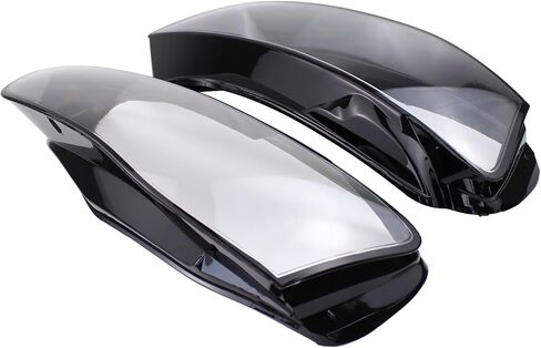 Left and Right Headlight Lens Shell Cover for Audi A4 Quattro S4 2013 2014 2015 2016 in Saudi Arabia