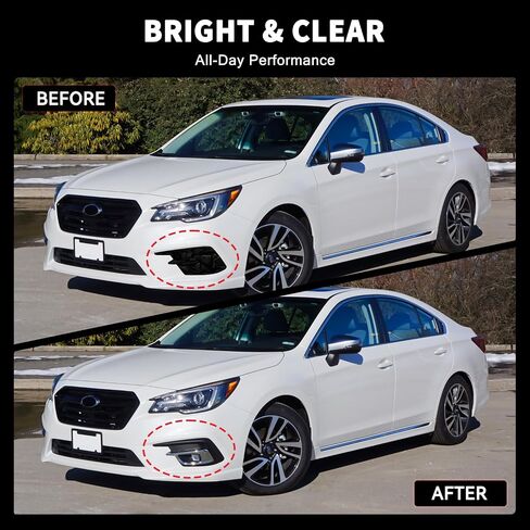 غلاف مصباح الضباب Karpal ، سائق يسار يناسب 2018-2019 Subaru Legacy 2.5i يحل محل 57731al69a in Saudi Arabia