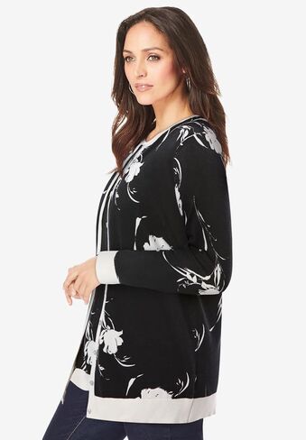 Jessica London Women's Plus Size Fine Gauge Cardigan in Kuwait