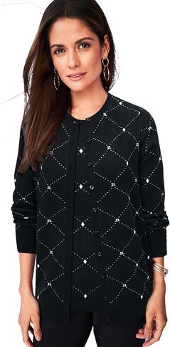 Jessica London Women's Plus Size Fine Gauge Cardigan in Kuwait