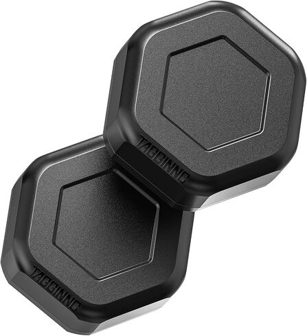 4 حزمة Tagginnc Airtag Magnetic Case-تصميم جوز مغناطيس قوي ومغناطيسي قوي مع قاعدة غير قابلة للانزلاق ، مقاومة للماء ومقاوم للماء ، متوافق مع تركض Apple Airtag للسيارة والمقطورة in Saudi Arabia