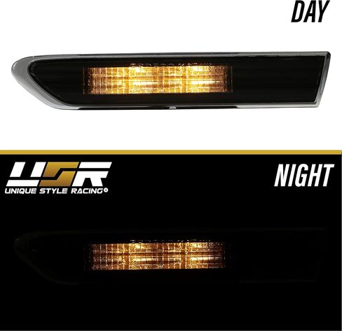 USR DEPO 3G TL Tail Lights - JDM Style Black Housing Rear Tail Lamps Cover (Left + Right) Compatible with 2004-2008 Acura TL All Models including Base and Type-S (Black Housing Smoke Lens) in Saudi Arabia