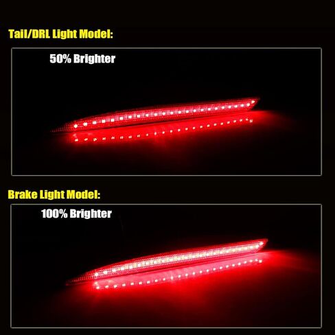 3 في 1 LED LED LED LED العاكس المتوافق مع 2015-2018 CHRYSLER 300 TALL LIGHTS TELD SCALL SCALL OPPS & الخلفية مصابيح الضباب 68213445AB ، 68213444AB ؛ CH1184104N ، CH1185104N in Saudi Arabia