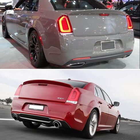 3 في 1 LED LED LED LED العاكس المتوافق مع 2015-2018 CHRYSLER 300 TALL LIGHTS TELD SCALL SCALL OPPS & الخلفية مصابيح الضباب 68213445AB ، 68213444AB ؛ CH1184104N ، CH1185104N in Saudi Arabia