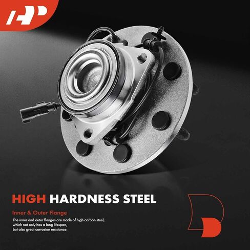 A-Premium 2 x Front Wheel Bearing and Hub Assembly with ABS & 8-Lug Compatible with Dodge Ram 1500 2006-2008, Ram 2500 2006-2008, Ram 3500 2006-2008, RWD in Saudi Arabia