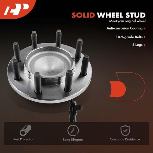 A-Premium 2 x Front Wheel Bearing and Hub Assembly with ABS & 8-Lug Compatible with Dodge Ram 1500 2006-2008, Ram 2500 2006-2008, Ram 3500 2006-2008, RWD in Saudi Arabia