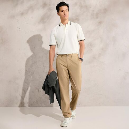 Lands' End Men's Traditional Fit Flex Performance Stretch Golf Pants in Saudi Arabia