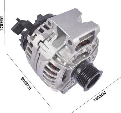 المولد 150 AMP استبدال Mercedes W212 E350 R171 SLK280 SLK300 3.0L 3.5L V6 2006-2011 0124525054 0124525055 in Saudi Arabia