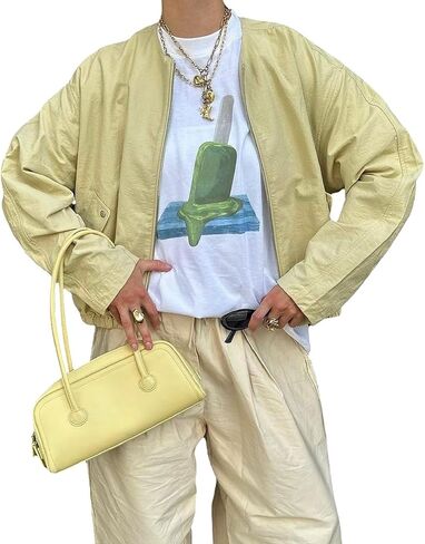 نساء كبير الحجم مصنوع من y2k girsl preppy الأكمام قصيرة tirt in Kuwait