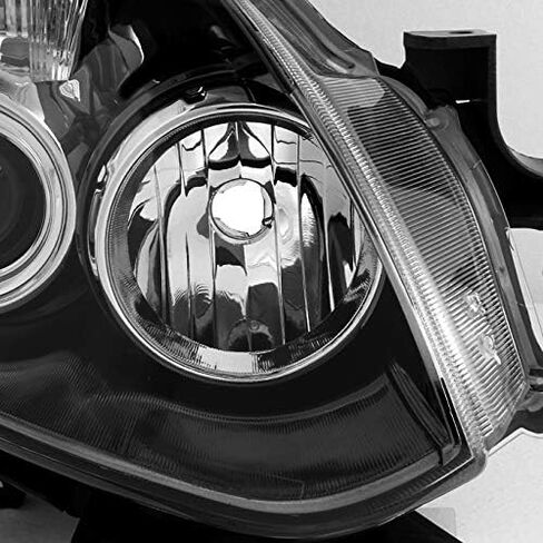 AKKON - For 2010 2011 2012 2013 Altima 2 Door Coupe Black Halogen Type Left & Right Side Projector Headlights in Saudi Arabia