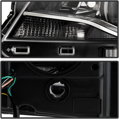 ACANII - For 2015-2022 Chevy Colorado Factory Style Crystal Headlights Headlamps Assembly Replacement Pair Left+Right in Saudi Arabia