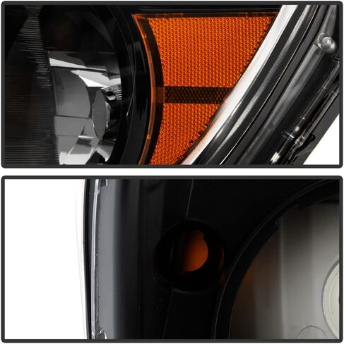 ACANII - For 2015-2022 Chevy Colorado Factory Style Crystal Headlights Headlamps Assembly Replacement Pair Left+Right in Saudi Arabia