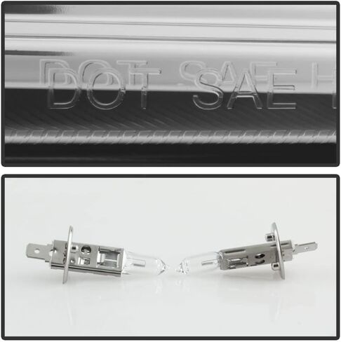 Acanii - لعام 2007-2013 GMC Yukon Denali XL SUV LED Halo Chrome Housing Projector المصابيح الأمامية ، السائق والركاب in Saudi Arabia