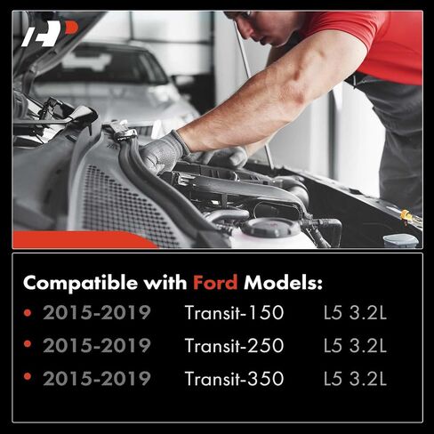 A-Premium Starter Motor متوافق مع Ford Transit-150 Transit-250 Transit-350 ، 2015 2016 2017 2018 ، 3.2L ، 12V ، 2.2kW ، عقارب الساعة ، 12-TOUTH in Saudi Arabia