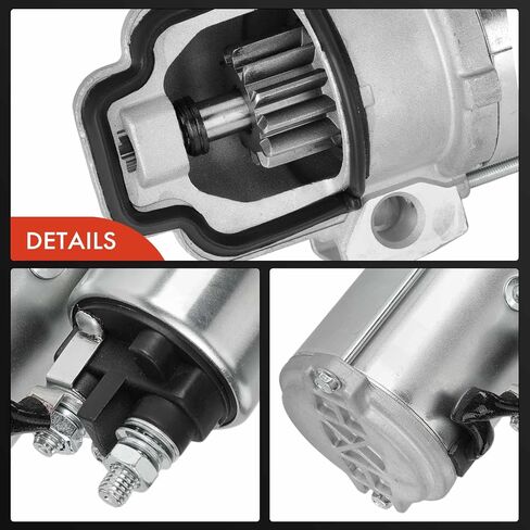 A-Premium Starter Motor متوافق مع Ford Transit-150 Transit-250 Transit-350 ، 2015 2016 2017 2018 ، 3.2L ، 12V ، 2.2kW ، عقارب الساعة ، 12-TOUTH in Saudi Arabia