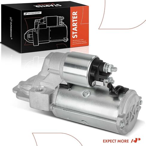 A-Premium Starter Motor متوافق مع Ford Transit-150 Transit-250 Transit-350 ، 2015 2016 2017 2018 ، 3.2L ، 12V ، 2.2kW ، عقارب الساعة ، 12-TOUTH in Saudi Arabia
