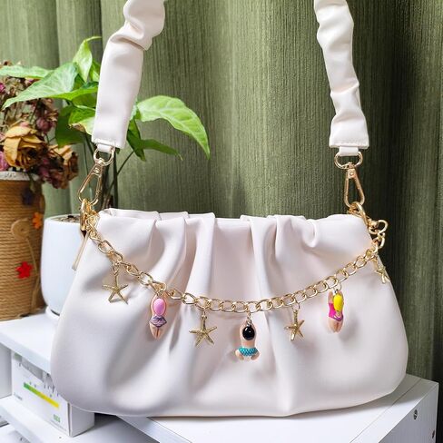 Swimmer Charm Handbag Chain，Handbag Charms for Women, Keychains for Keys Handbag Decoration Teacher's Day Gifts in Saudi Arabia