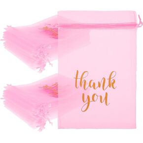 أبيلو 50 PCS أكياس هدايا صغيرة شبكية مع الرباط ، 4 × 6 بوصة حقائب الهدايا لمجوهرات الحلوى ، دش زفاف الزفاف ، حفل استحمام الطفل لصالح in Kuwait