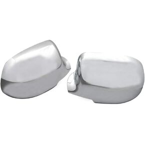 Mirrors Cover Compatible With 1999-2006 CHEVY SILVERADO GMC SIERRA PICK-UP, ABS Chrome Side Mirrors Cover Left Right by IKON MOTORSPORTS, 2003 2004 2005 in Saudi Arabia