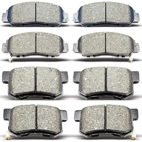 D787 D537 Front Rear Ceramic Brake Pads Set 8pcs Fit For 2004-2008 Acura Tsx,For 2003-2007 Honda Accord in Saudi Arabia