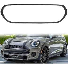 HECASA GRILLE صب متوافق مع 2014-2021 MINI Cooper F55 F56 F57 Models استبدال 51137300589 MC1202100 أمامي شواية الغلاف المحيطي in Saudi Arabia