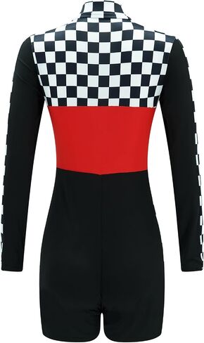 Racer-Costume for Women-Race Car Driver-jumpsuit ، recer rocer jumper outfit outfit roup in Saudi Arabia