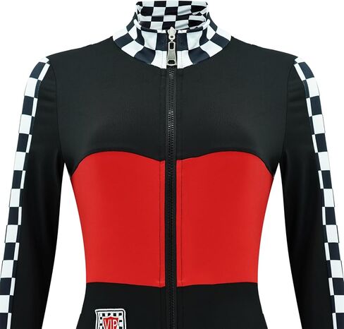 Racer-Costume for Women-Race Car Driver-jumpsuit ، recer rocer jumper outfit outfit roup in Saudi Arabia