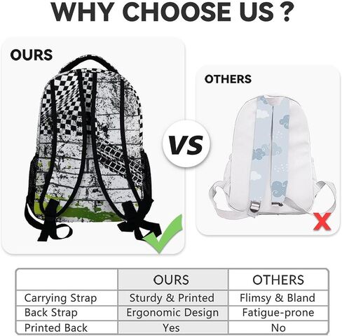 Kids Backpack for Kindergarten, 17 Inch Funny Truck Backpacks for Boys, Green Large Capacity Bookbag for Middle School in Kuwait