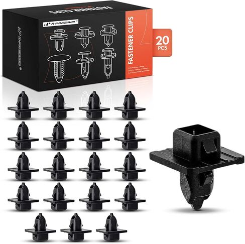 A-Premium 20pcs صب البقر البلاستيكي مقطع الصلابة المتوافق مع Toyota FJ Cruiser 2007-2014-لثقب 9 مم in Kuwait