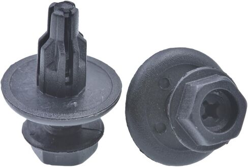 Rexka Splash Shield Push-Type Retainer for Honda 91516-SK7-013 Civic (Pack of 30) in Saudi Arabia