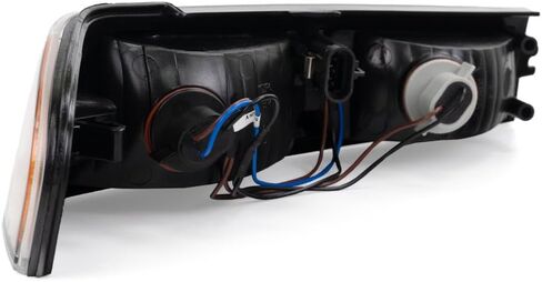 Carlights360 لعام 2004-2012 GMC Canyon Turn Signal/وقوف السيارات سائق التجميع وزوج الجانب الجانبي DOT معتمد ث/لمبات | GM2520189 GM2521189 in Saudi Arabia