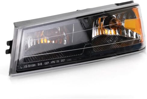 Carlights360 لعام 2004-2012 GMC Canyon Turn Signal/وقوف السيارات سائق التجميع وزوج الجانب الجانبي DOT معتمد ث/لمبات | GM2520189 GM2521189 in Saudi Arabia
