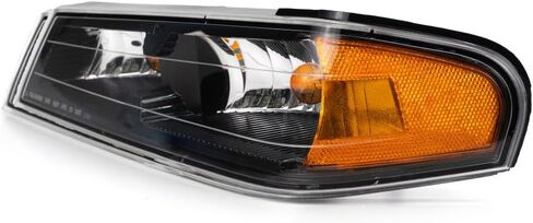 Carlights360 لعام 2004-2012 GMC Canyon Turn Signal/وقوف السيارات سائق التجميع وزوج الجانب الجانبي DOT معتمد ث/لمبات | GM2520189 GM2521189 in Saudi Arabia