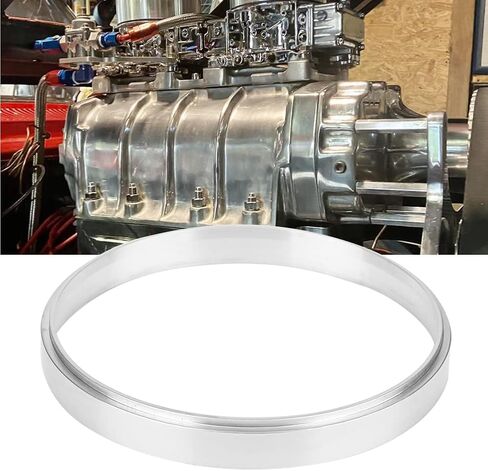 Air Filter Spacer Aluminum Air Cleaner Spacer Replacement Accessories for Carbs with 5 1/8in Opening(1/2") in Saudi Arabia