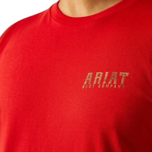ARIAT MEN'S LEATH SHIELD TEE SHIRT in Saudi Arabia