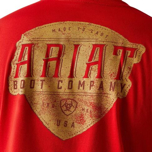ARIAT MEN'S LEATH SHIELD TEE SHIRT in Saudi Arabia