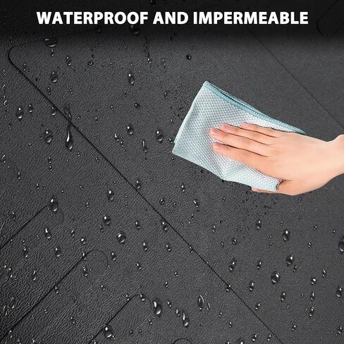 SAUTVS TPE Floor Mat for Kawasaki Mule, Rubber Front Row Floor Liner All Weather Protection Slush Mat for Kawasaki Mule 600 610 SX 4X4 2005-2025 Accessories (1PCS, Replace #KAF600-029) in Saudi Arabia