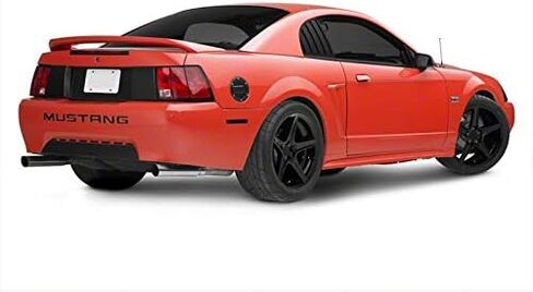 Saleen Style Gloss Black Wheel; Rear Only; 18x10; 28mm Offset Compatible for 99-04 Mustang in Saudi Arabia