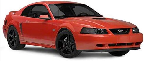 Saleen Style Gloss Black Wheel; Rear Only; 18x10; 28mm Offset Compatible for 99-04 Mustang in Saudi Arabia