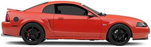Saleen Style Gloss Black Wheel; Rear Only; 18x10; 28mm Offset Compatible for 99-04 Mustang in Saudi Arabia
