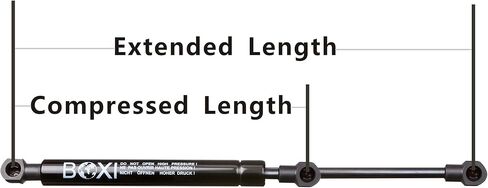 Qty(2) BOXI Hood Lift Support Struts Gas Struts Shocks Gas Springs Support Lift Shocks for BMW M3 2001 2002 2003 2004 2005 2006 Base Coupe & Base Convertible 2-Door | Replaces SG402047 6533 in Saudi Arabia