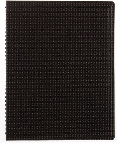Blueline Duraflex Poly Notebook, Black, 11 x 8.5 inches, 160 Pages (B41.81) in Kuwait