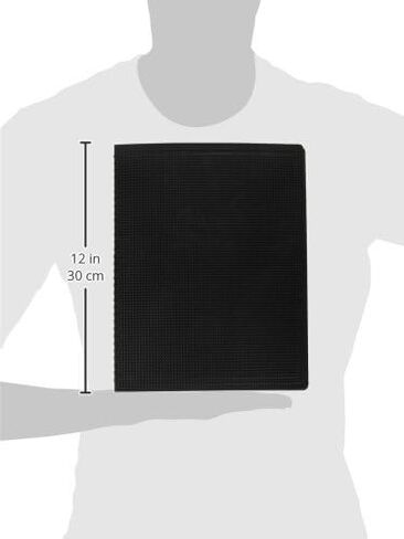Blueline Duraflex Poly Notebook, Black, 11 x 8.5 inches, 160 Pages (B41.81) in Kuwait